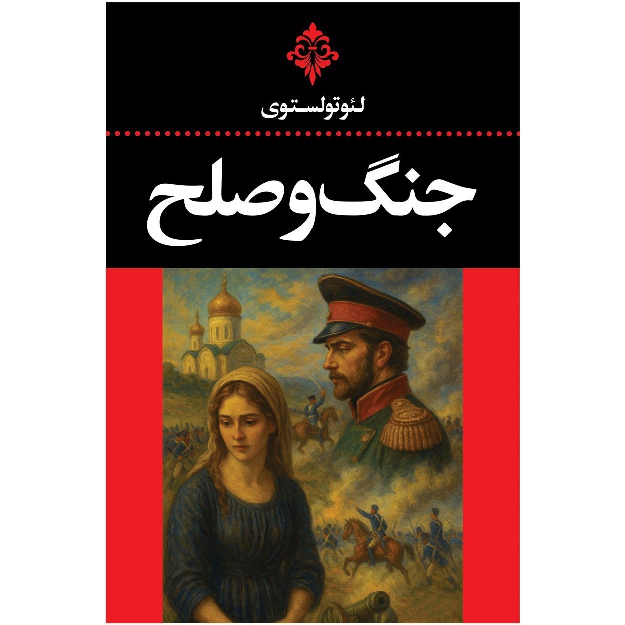 کتاب جنگ و صلح اثر لئو تولستوی نشر ارتباط نوین