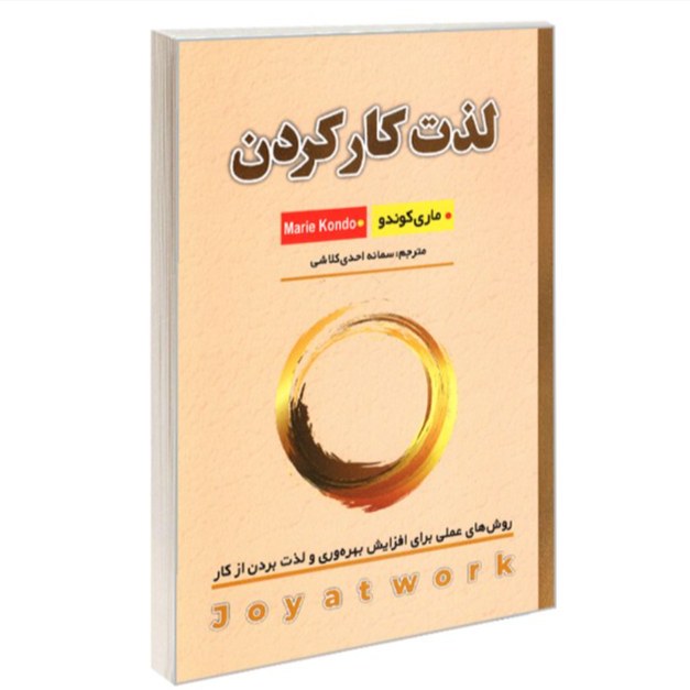 کتاب لذت کار کردن اثر ماری کوندو نشر شاهدخت پاییز