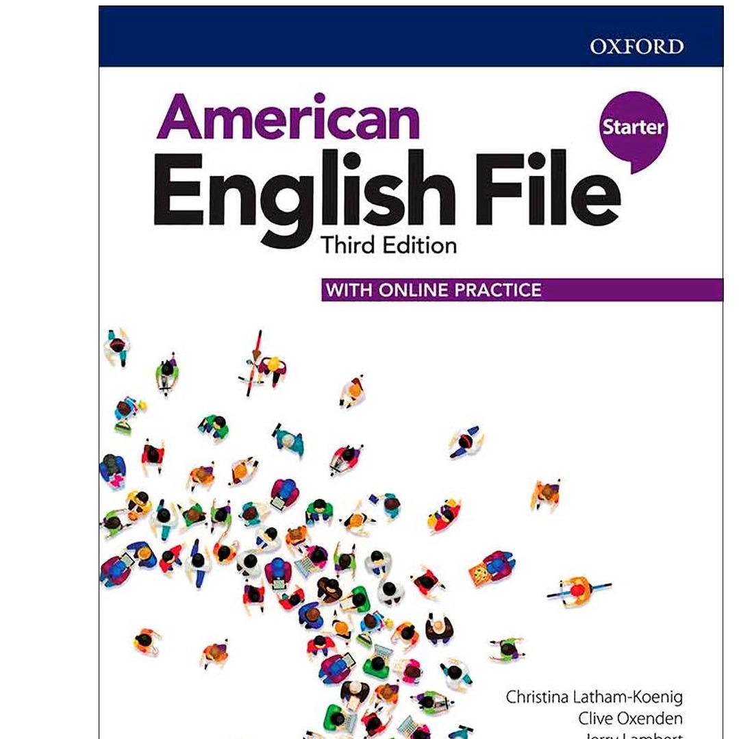 کتاب زبان American English File Starter Third Edition آمریکن انگلیش فایل استارتر ویرایش سوم