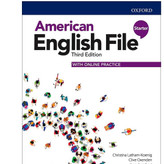 کتاب زبان American English File Starter Third Edition آمریکن انگلیش فایل استارتر ویرایش سوم
