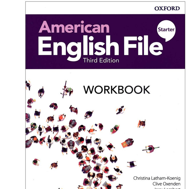 کتاب زبان American English File Starter Third Edition آمریکن انگلیش فایل استارتر ویرایش سوم
