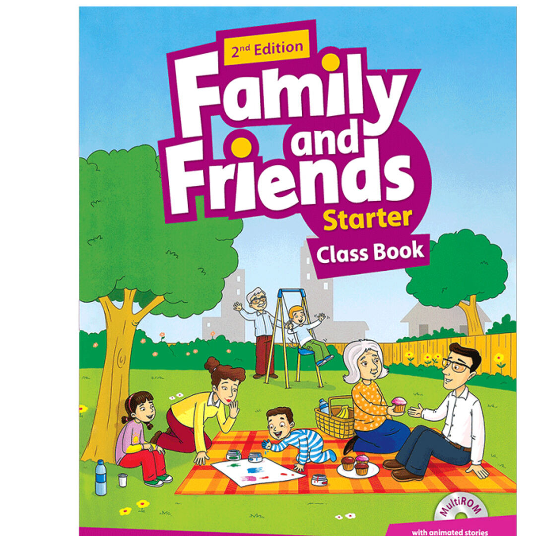 کتاب فمیلی اند فرندز استارتر (بریتیش) ویرایش دوم Family and Friends starter Second Edition آپ بوک