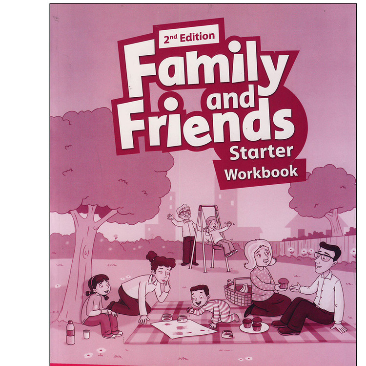 کتاب فمیلی اند فرندز استارتر (بریتیش) ویرایش دوم Family and Friends starter Second Edition آپ بوک