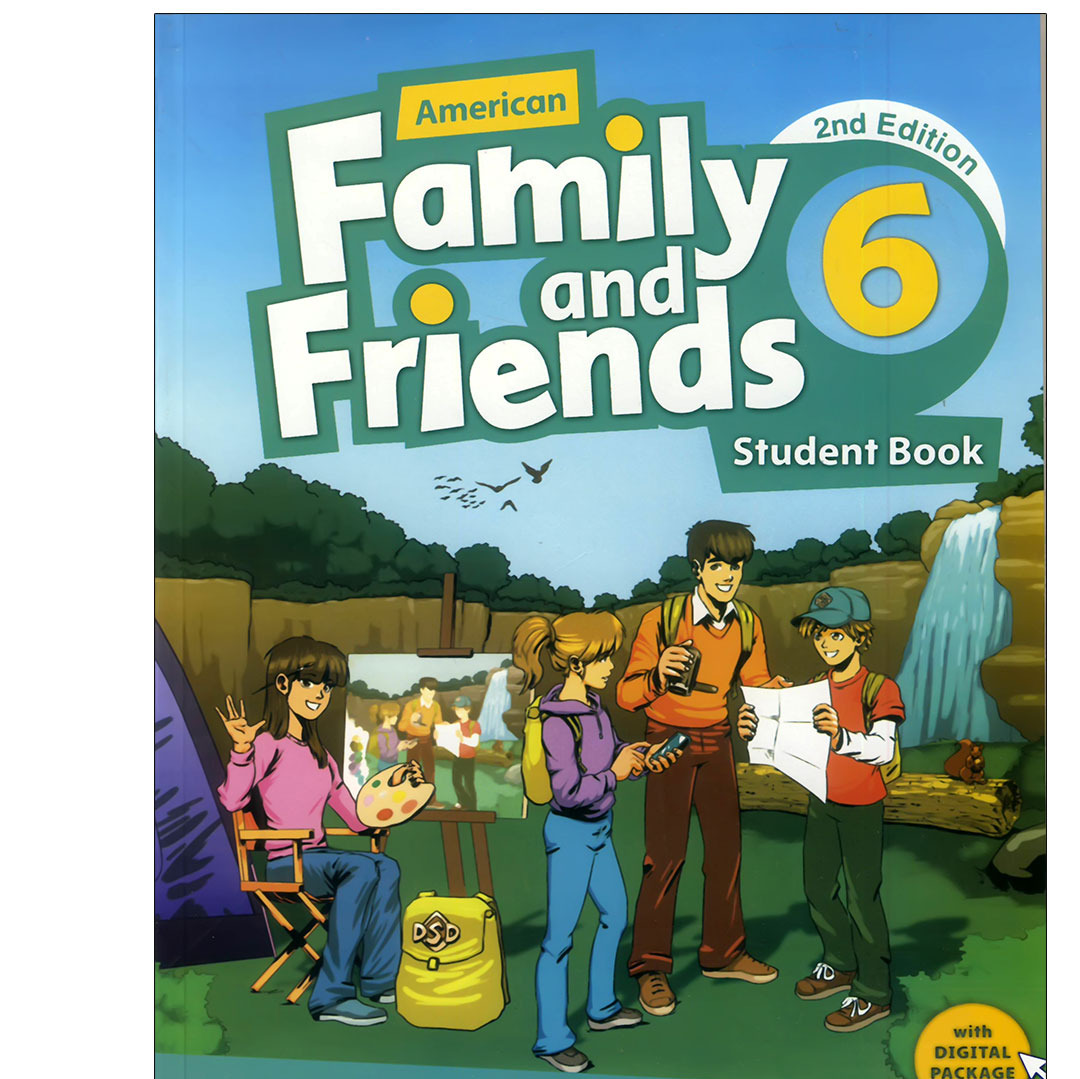 کتاب فمیلی اند فرندز 6 ویرایش دوم امریکن American Family and Friends 6 Second Edition آپ بوک