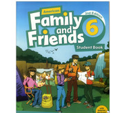 کتاب فمیلی اند فرندز 6 ویرایش دوم امریکن American Family and Friends 6 Second Edition آپ بوک