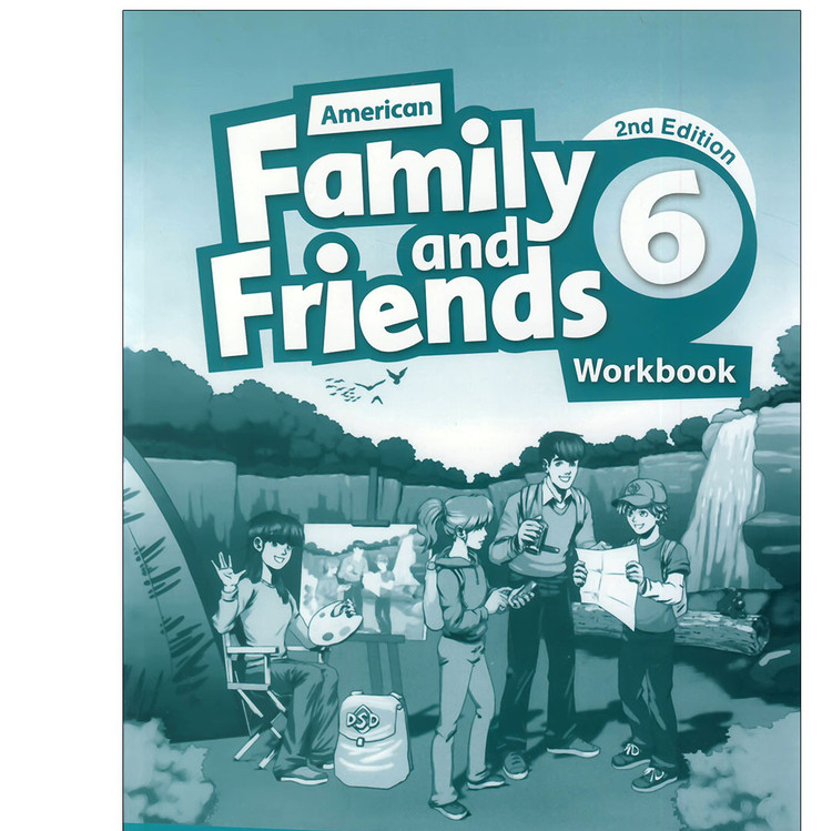 کتاب فمیلی اند فرندز 6 ویرایش دوم امریکن American Family and Friends 6 Second Edition آپ بوک