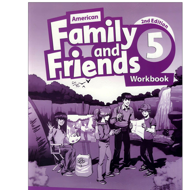 کتاب فمیلی اند فرندز 5 ویرایش دوم امریکن American Family and Friends 5 Second Edition آپ بوک