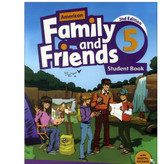 کتاب فمیلی اند فرندز 5 ویرایش دوم امریکن American Family and Friends 5 Second Edition آپ بوک