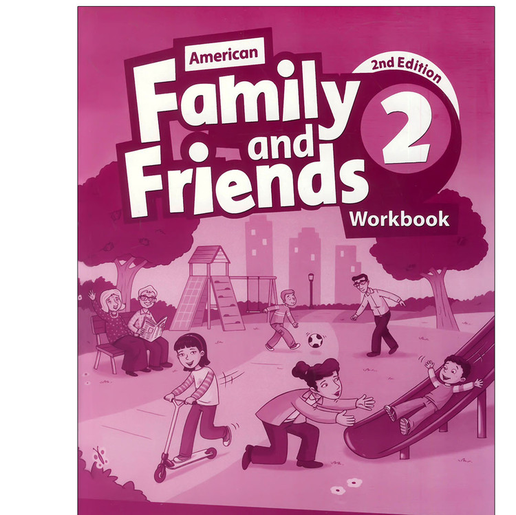 کتاب زبان فمیلی اند فرندز 2 ویرایش دوم امریکن American Family and Friends 2 Second Edition آپ بوک