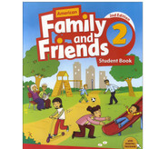کتاب زبان فمیلی اند فرندز 2 ویرایش دوم امریکن American Family and Friends 2 Second Edition آپ بوک