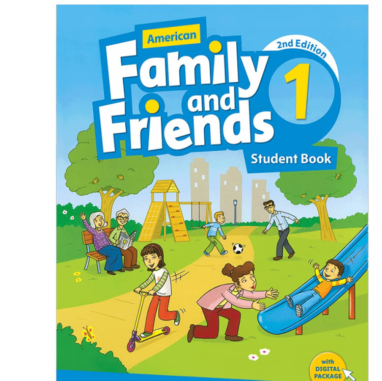 کتاب فمیلی اند فرندز 1 ویرایش دوم امریکن American Family and Friends 1 Second Edition آپ بوک