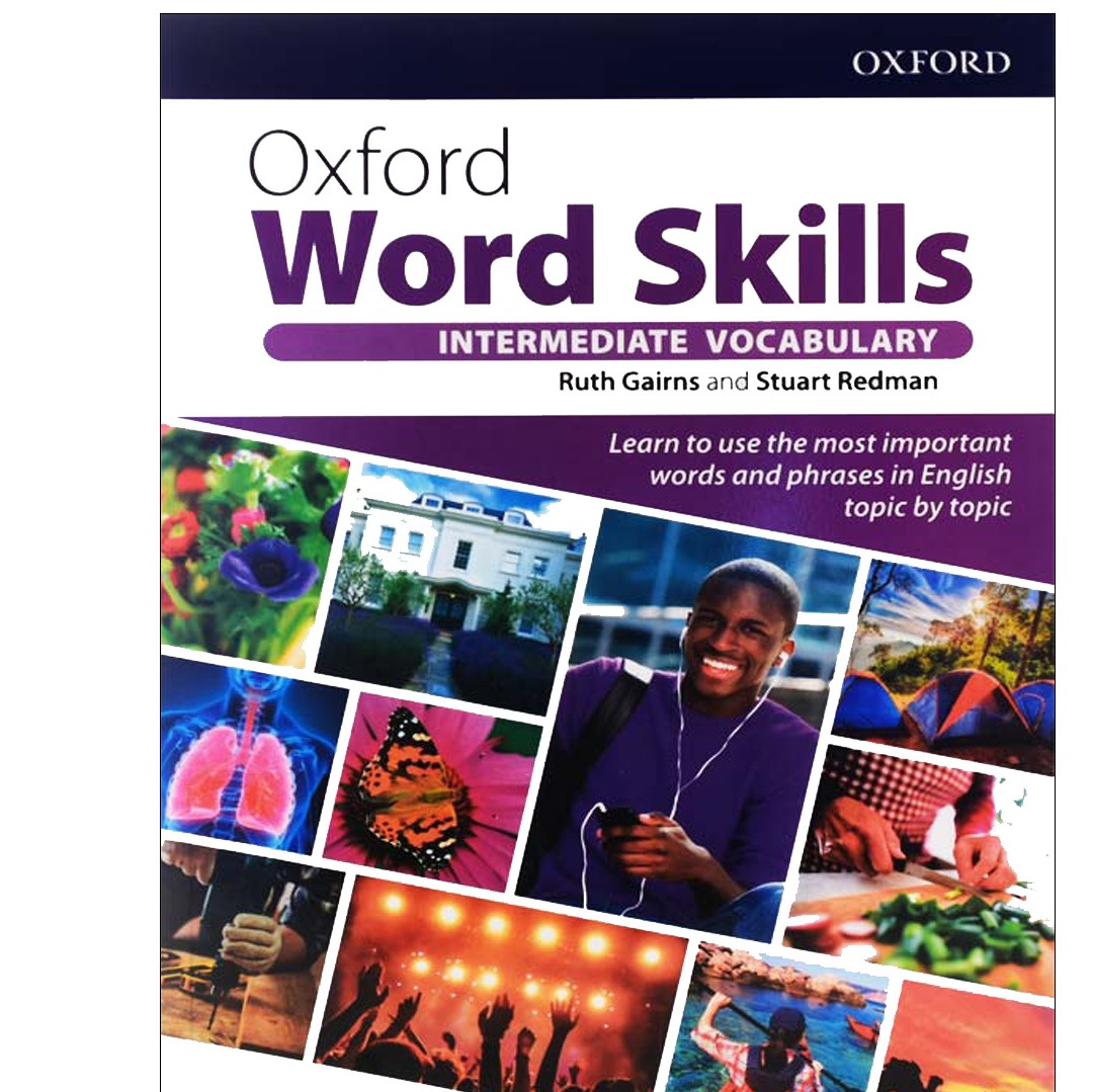 کتاب آکسفورد ورد اسکیلز سطح متوسط ویرایش دوم Oxford Word Skills Intermediate Second Edition آپ بوک