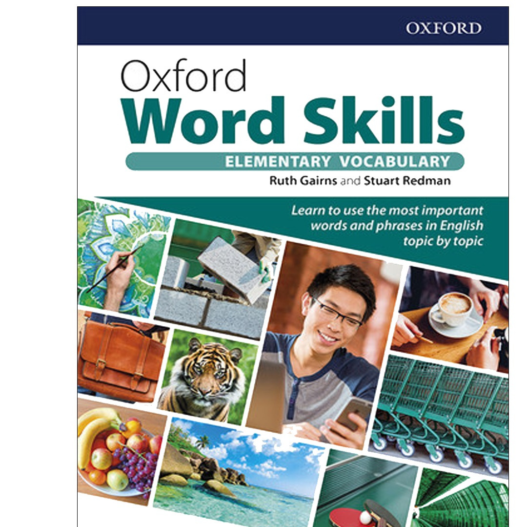 کتاب آکسفورد ورد اسکیلز سطح پایه ویرایش دوم Oxford Word Skills Elementary Second Edition آپ بوک