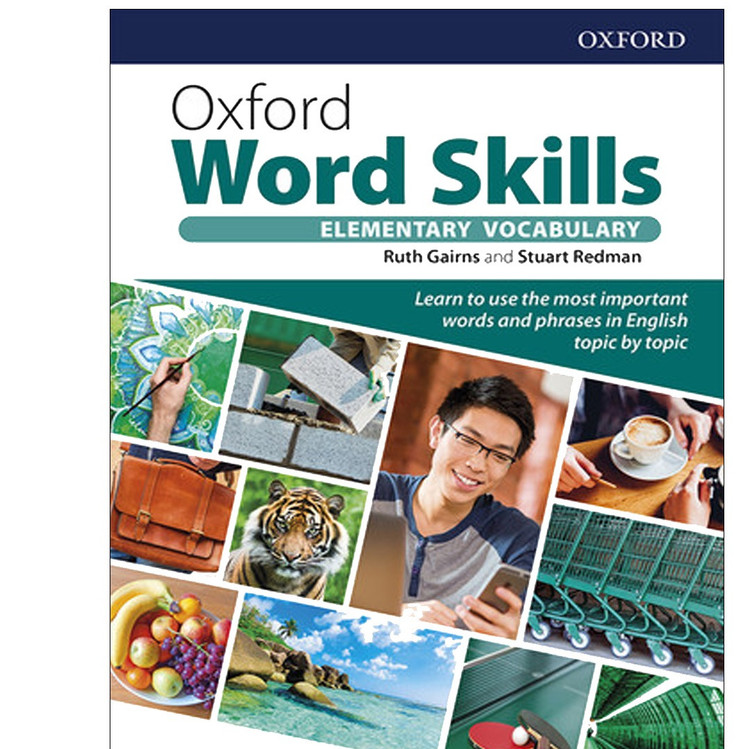 کتاب آکسفورد ورد اسکیلز سطح پایه ویرایش دوم Oxford Word Skills Elementary Second Edition آپ بوک