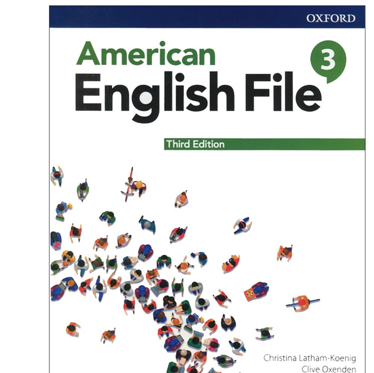 کتاب زبان آمریکن انگلیش فایل 3 ویرایش سوم American English File 3 Third Edition آپ بوک